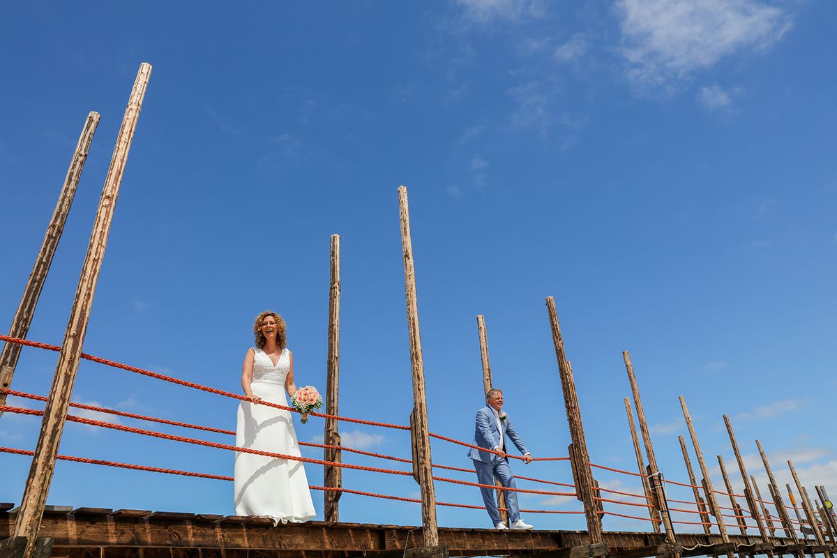 Trouwen op Texel: Ervaar Jullie Droombruiloft - trouwfotograaf Texel 