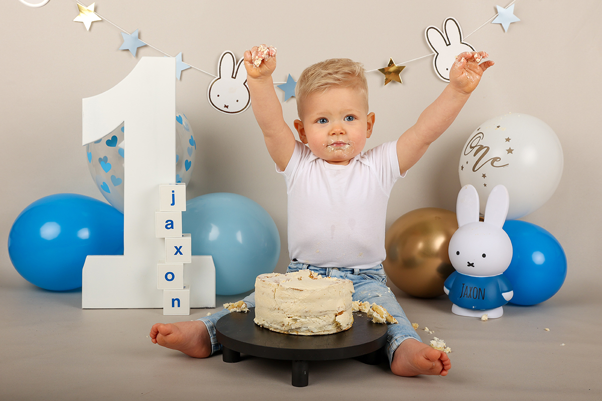 Hieperdepiep Hoera 1 jaar - cakesmash Texel