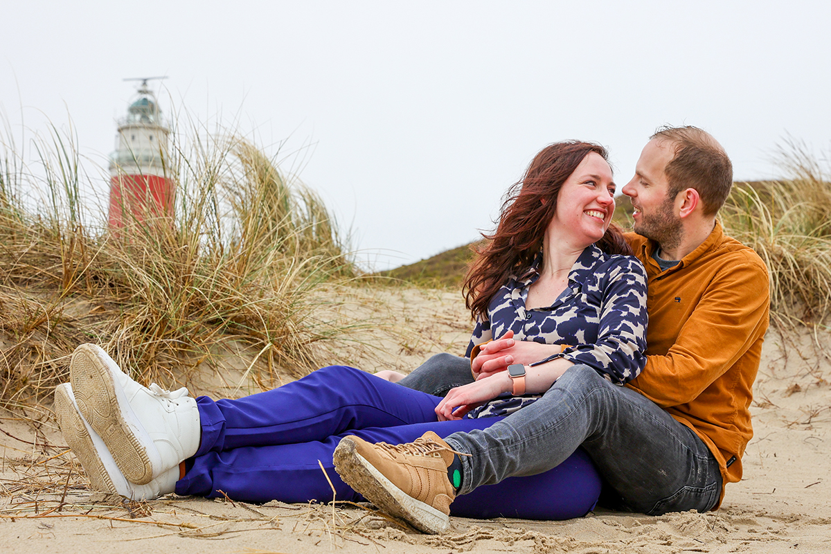 Verlovingsfotoshoot Texel