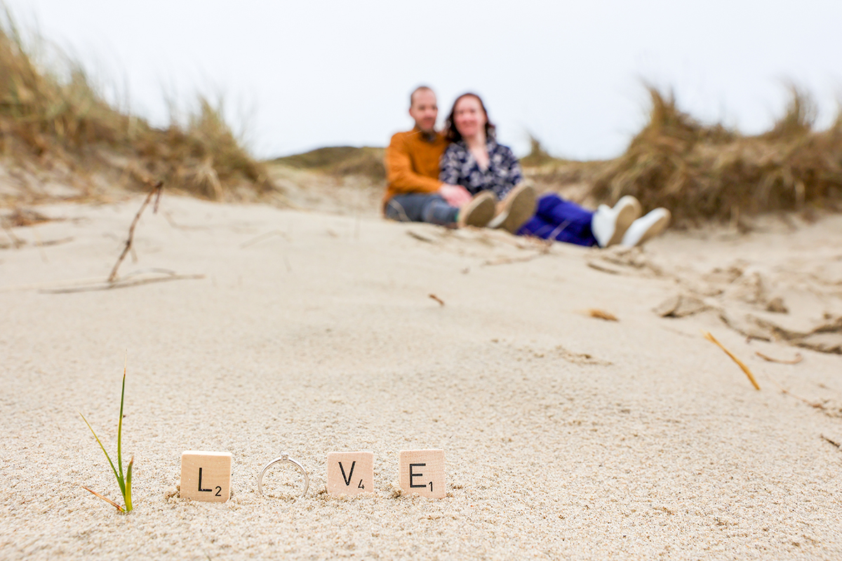 Liefde op Texel - Huwelijksaanzoek op strand
