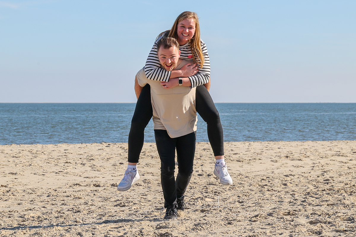 Spontaan huwelijksaanzoek op Texel