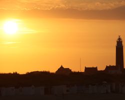 zonsondergangvuurtorentexel