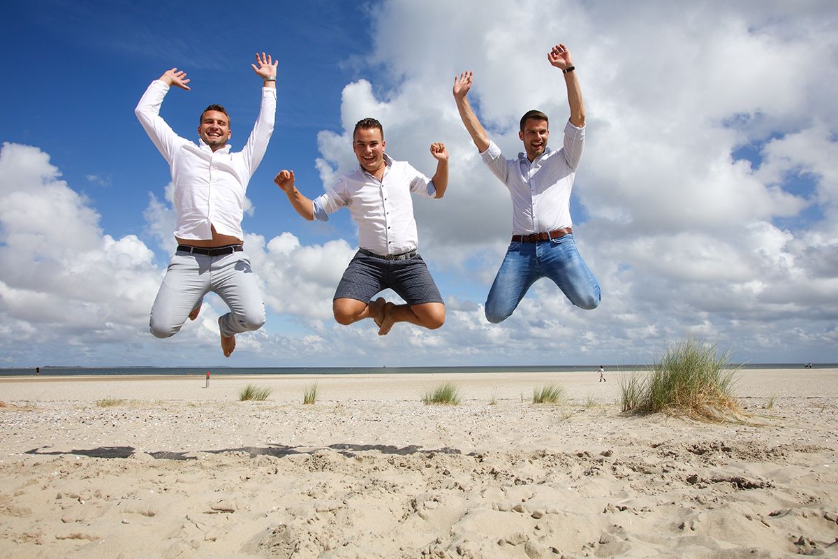 Vrijgezellenfeest op Texel