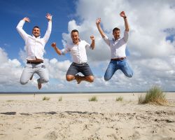 Vrijgezellenfeest op Texel