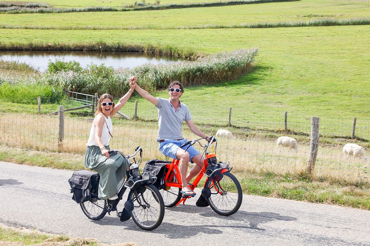 Solex vrijgezellenfeest Texel