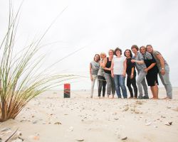 Fotoshoot vriendinnenfeest Texel