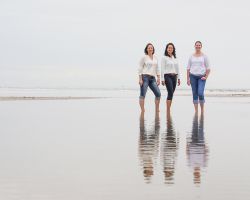 Vriendinnenfotoshoot Texel
