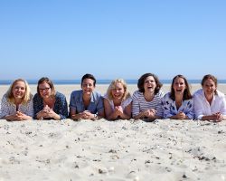 Vrijgezellenfeest bruid texel