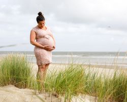 Zwangerschaps fotograaf Texel duinen