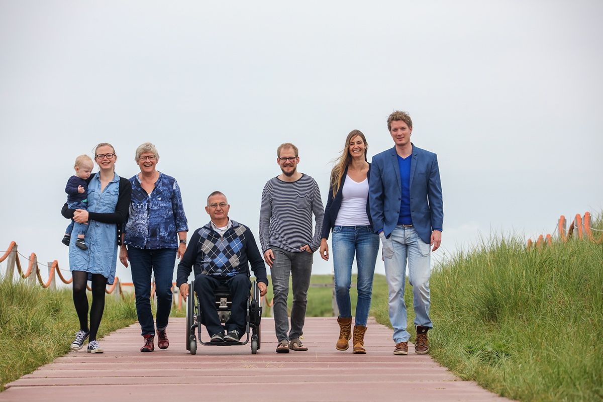 rolstoel op Texel