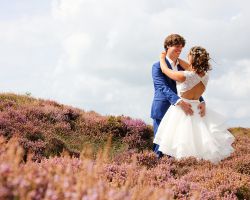 Bloeiende hei Texel