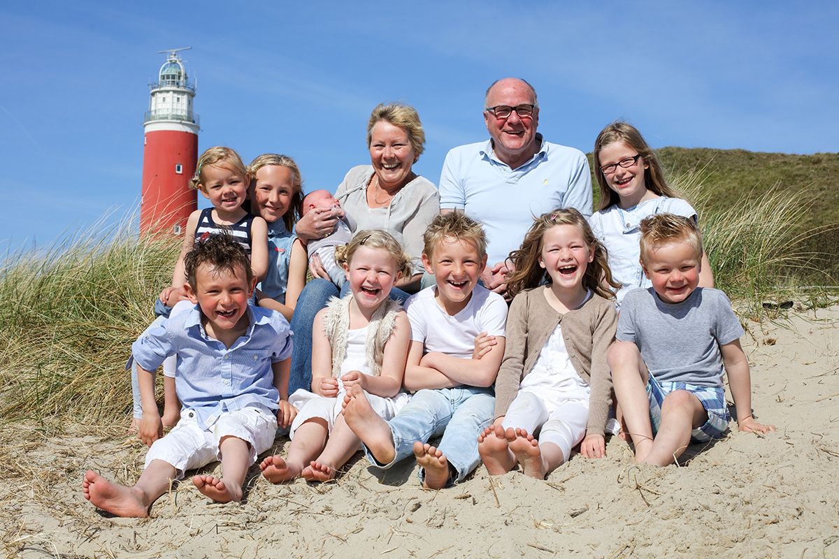 familie fotoshoot texel