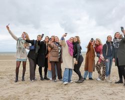 Orginele fotoshoot Texel
