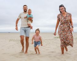 spontane fotoshoot texel