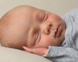Baby foto in studio