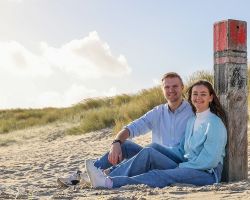 fotoshoot strandpaal texel