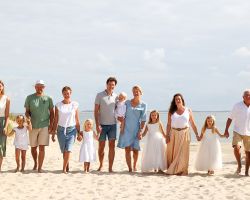 Familiefotoshoot strand texel