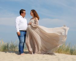zwangerschaps foto texel