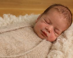 Fotoshoot newborn Texel