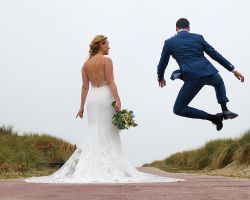 Spontane trouwfotograaf Texel