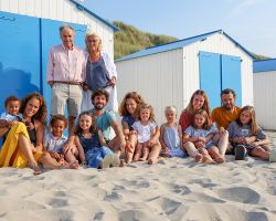 fotoshoot strandhuisjes texel