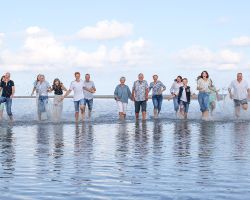 spontane familiefotoshoot texel