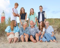 spontane familiefotoshoot texel