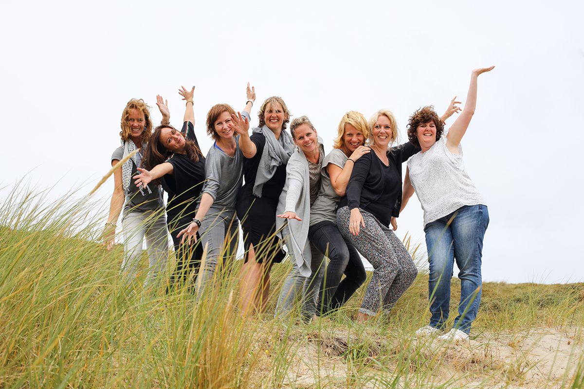 Wat te doen met vrijgezellenfeest op Texel - fotoshoot op het strand