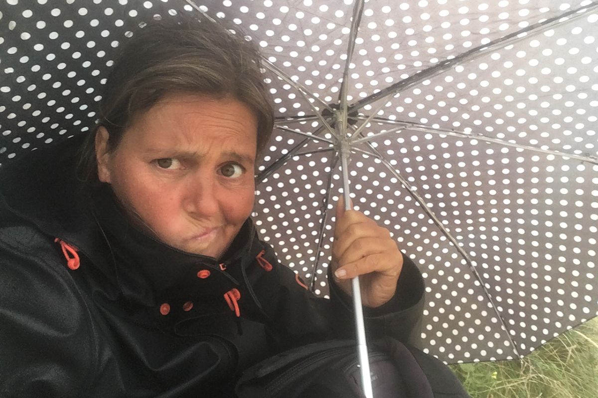 Fotograaf Foto Sanne Texel - regen op je fotoshoot