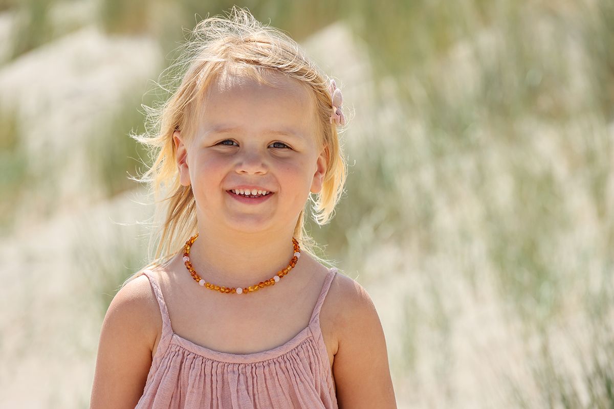 Spontaan portret tijdens familiefotoshoot Texel