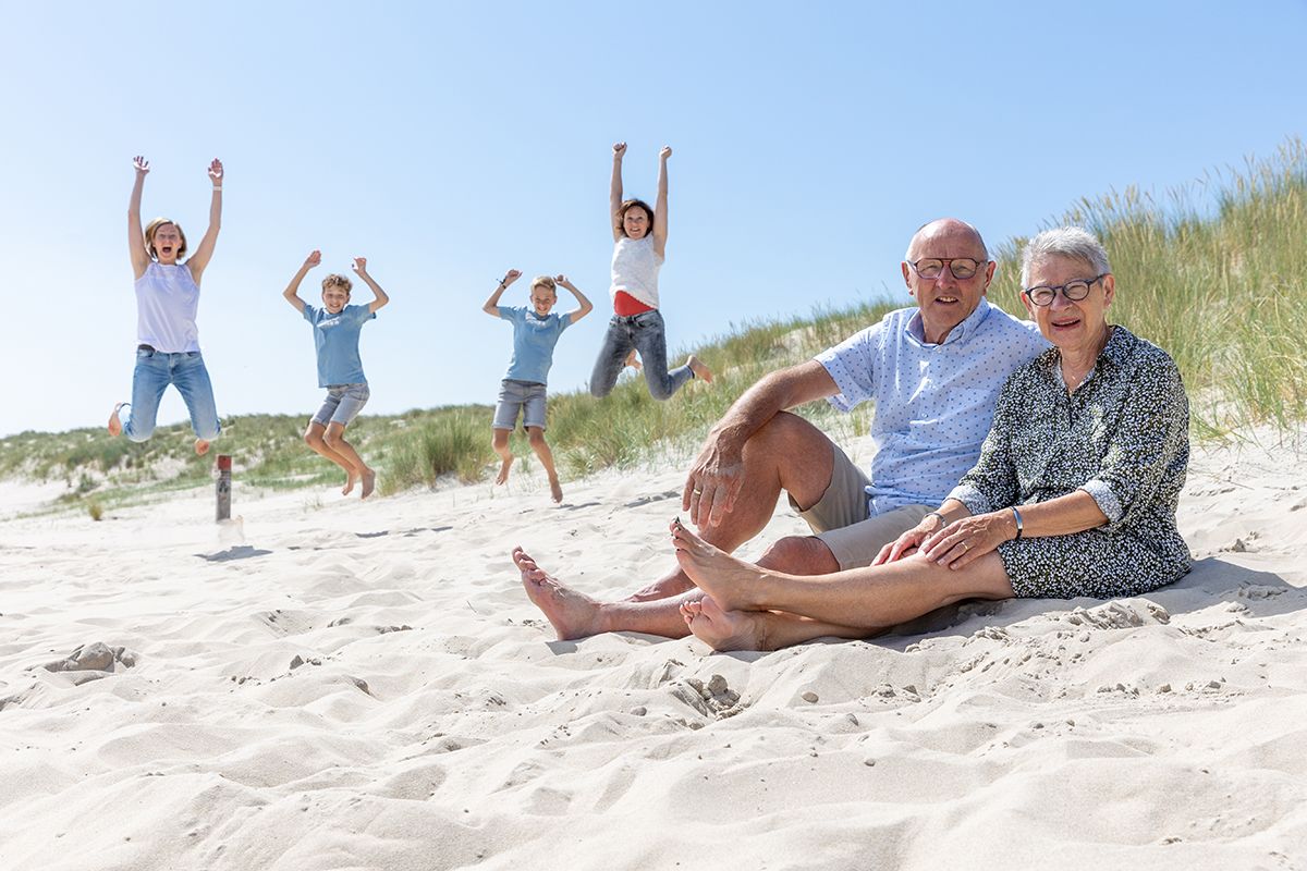 Spontane foto van kleinkinderen - Fotograaf op Texel