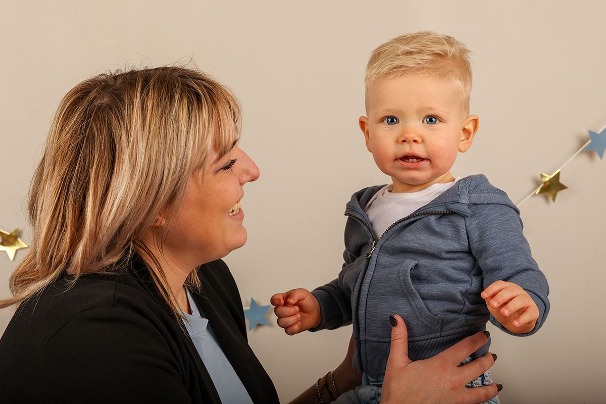 Cakesmash Texel - samen met mama op de foto